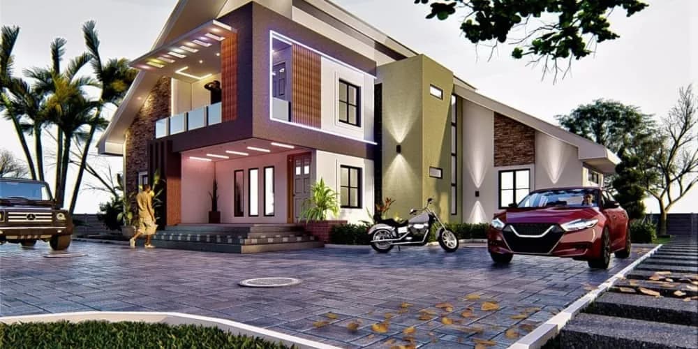 500 SQM - 4 Bedroom Fully Detached Penthouse + BQ