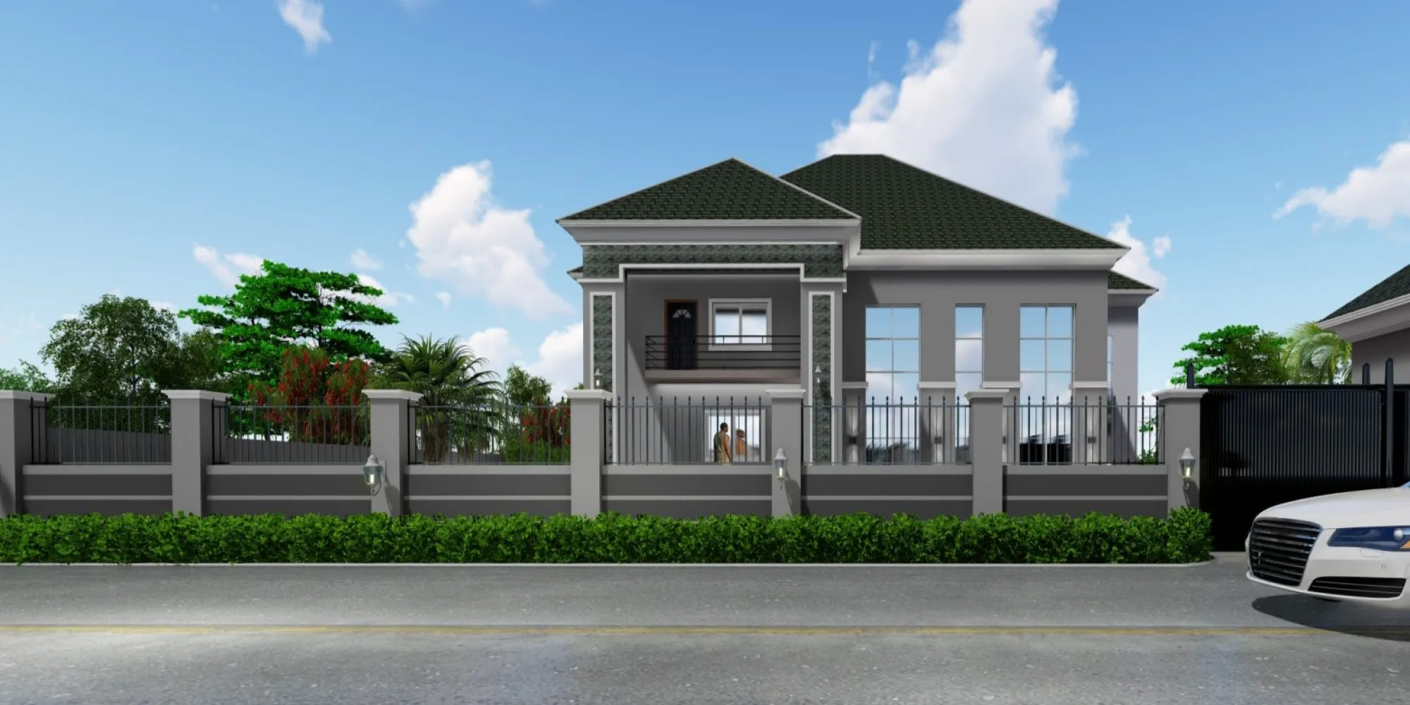 600 SQM - 3 Bedroom Terrace Duplex + BQ